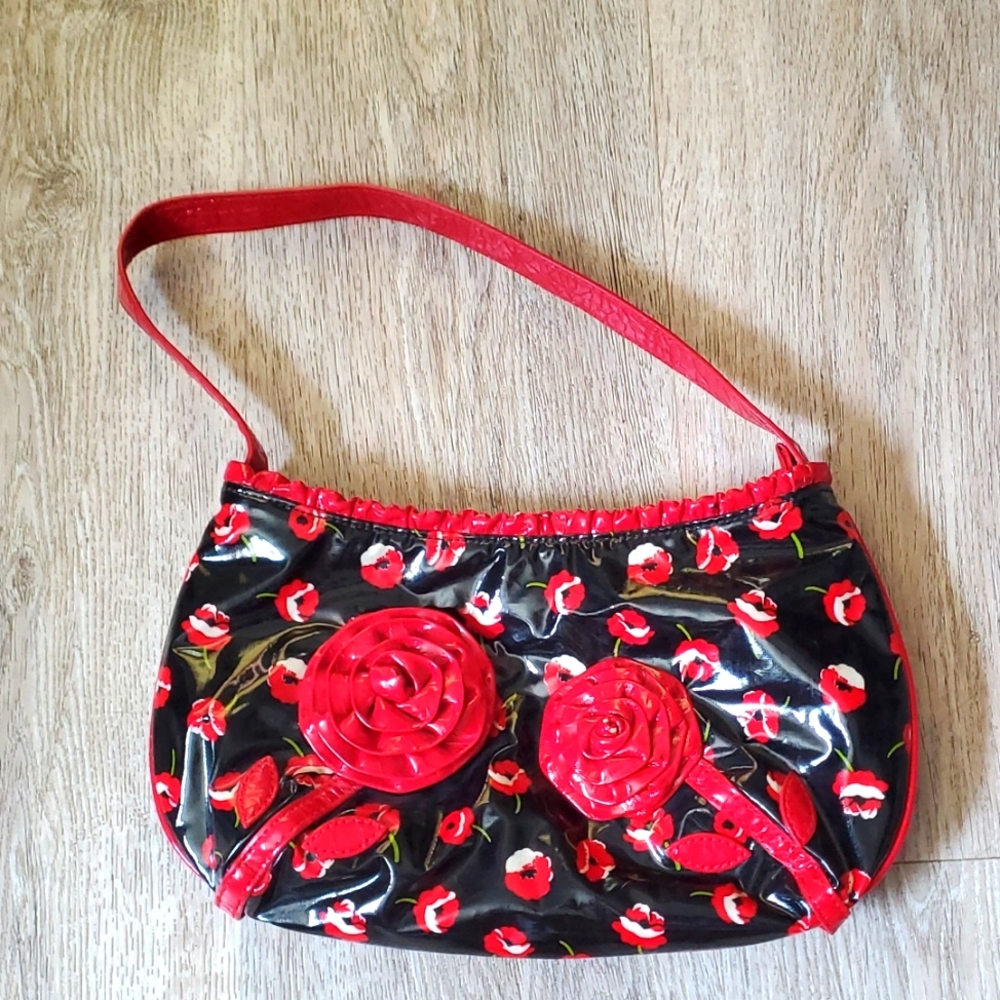 Vera Bradley Poppy Fields Frill Bag
